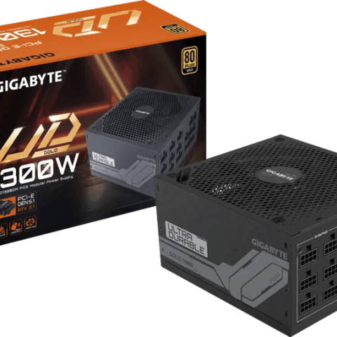 GIGABYTE 1300w Power Supply PG5 AI TOP PCIE Gen 5.1 / Intel ATX 3.1 - Zapcart Technology Qatar
