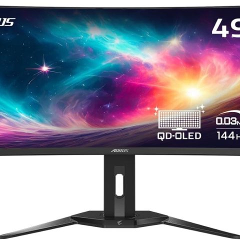 GIGABYTE AORUS CO49DQ 49" QD OLED 144Hz Curve Gaming Laptop - Zapcart Technology Qatar