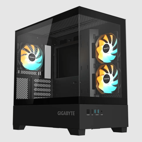 GIGABYTE C201 PANORAMIC CASING BLACK - Zapcart Technology Qatar