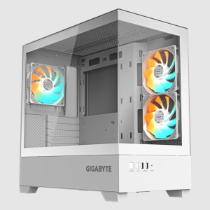 GIGABYTE C201 PANORAMIC ICE CASING WHITE - Zapcart Technology Qatar