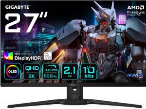 GIGABYTE FO27Q5P 27" QHD OLED 500Hz Flat Gaming Monitor - Zapcart Technology Qatar