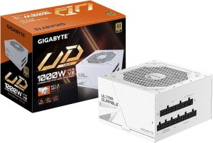 GIGABYTE UD1000GM PG5 V2 - 1000W 80 Plus Gold Certified - PCIe5.1 Ready - ATX3.1 - Fully Modular Power Supply - Zapcart Technology Qatar