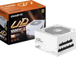 GIGABYTE UD1000GM PG5 V2 - 1000W 80 Plus Gold Certified - PCIe5.1 Ready - ATX3.1 - Fully Modular Power Supply - Zapcart Technology Qatar