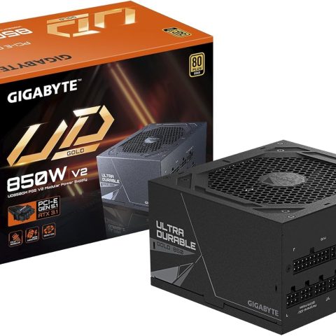 GIGABYTE UD850GM PG5 V2 Power Supply - PCIe Gen 5.1, 80 PLUS Gold - Zapcart Technology Qatar