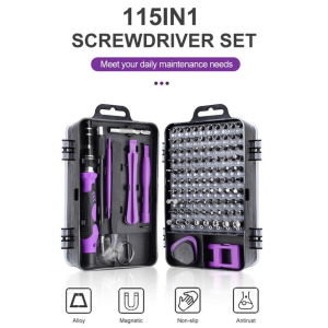 GLINK 15 IN 1 Magnetic Screwdriver Kit, Precision Screwdriver Set, Small Impact Screw Driver Set with Case - Zapcart Technology Qatar