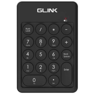 GLINK-2.4G WIRELESS NUMERIC KEYPAD USB 2.0 WITH 18 KEY OFFICE HOTKEYS - Zapcart Technology Qatar