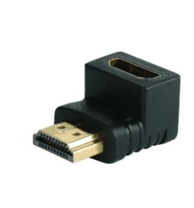 GLINK-90 DOWN HDMI MALE TO HDMI ADAPTER (AP02BK) - Zapcart Technology Qatar