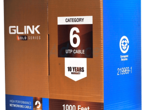 GLINK- CAT 6 LAN CABLE 24AWG / 23AWG (305M) (GLG-6004) - Zapcart Technology Qatar