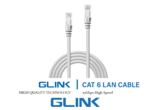 GLINK- CAT 6 LAN CABLE - 2M / 3M / 5M / 10M / 15M / 20M - Zapcart Technology Qatar
