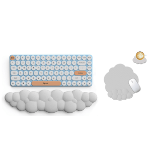 GLINK-CLOUD WRIST REST+ CLOUND DRINK COASTER - Zapcart Technology Qatar