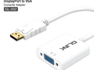 GLINK- DISPLAYPORT TO VGA ADAPTER RESOLUTIONS UP TO 1080P (GL-002) - Zapcart Technology Qatar