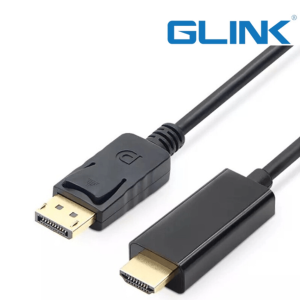 GLINK DP TO HDMI ADPATER(SUPPORT 4K) 1.8M (CB240BK) - Zapcart Technology Qatar