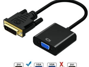 GLINK-DVI(24+1) TO VGA CABLE(20CM) (CB255BK) - Zapcart Technology Qatar