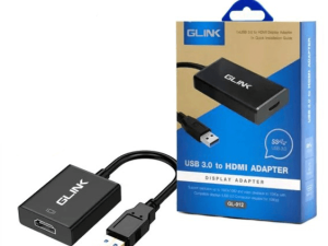 GLINK (GL-012) - USB 3.0 TO HDMI ADAPTER SUPPORT RESOLUTIONS UP TO 4K (CB383BK) - Zapcart Technology Qatar