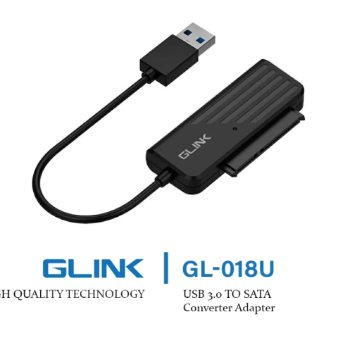 GLINK (GL-018U)-USB 3.0 TO SATA CONVERTER ADAPTER - Zapcart Technology Qatar
