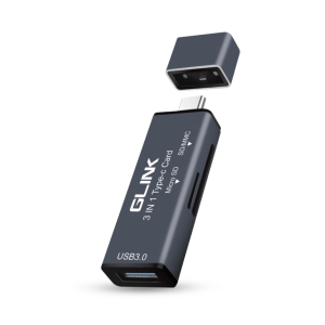 GLINK (GL-044) TYPE-C TO USB HUB CARD READER - Zapcart Technology Qatar