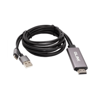 GLINK (GL-057)-TYPE C TO HDMI CABLE MOBILE PHONE HDTV - Zapcart Technology Qatar