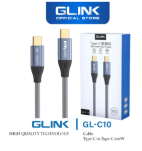 GLINK (GL-C10) - 1.8M TYPE-C TO TYPE-C 8K 100W - Zapcart Technology Qatar