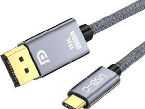 GLINK (GL-P01)-1.8M TYPE-C TO DP 8K/60Hz - Zapcart Technology Qatar