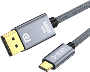 GLINK (GL-P01)-1.8M TYPE-C TO DP 8K/60Hz - Zapcart Technology Qatar