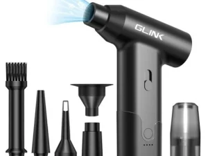 GLINK-GMETAL ELECTRIC HANDHELD TURBO JET FAN MINI CAR DRYER CORDLESS PORTABLE AIR DUSTER BLOWER GUN AIR BLOWER TURBO JET FAN - Zapcart Technology Qatar