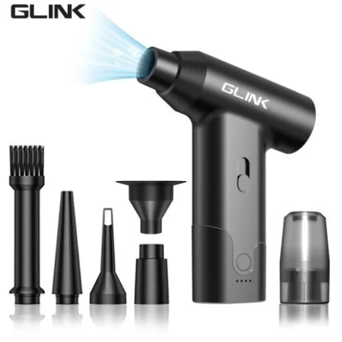 GLINK-GMETAL ELECTRIC HANDHELD TURBO JET FAN MINI CAR DRYER CORDLESS PORTABLE AIR DUSTER BLOWER GUN AIR BLOWER TURBO JET FAN - Zapcart Technology Qatar