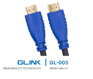 GLINK-HDMI CABLE 2.0 BLUE HEAD - 1M / 1.5 / 3M - Zapcart Technology Qatar
