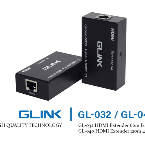GLINK-HDMI EXTENDER ETHERNET GL-032 / GL-040 - Zapcart Technology Qatar