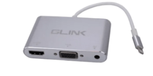 GLINK- LIGHTNING DIGITAL AV ADAPTER TO HDMI +VGA (GL-010) - Zapcart Technology Qatar