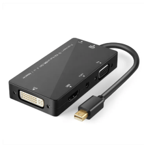 GLINK-MINI Displayport to HDMI/DVI/VGA 3 IN 1 (20CM) - Zapcart Technology Qatar