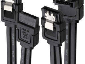 GLINK-ORIGINAL ASUS (Straight / Right Angle) Cable 6Gbps 3.0 SATA Serial ATA Data Cable With Clip For HDD/SSD HDD-42CM - Zapcart Technology Qatar