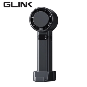 Glink Portable Cooling Handheld Fan TF85 with Rechargeable Battery, LCD Display - Zapcart Technology Qatar