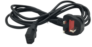 GLINK-Power Cord (UK) Fused 1.5 meters C13 cable for PC Desktop TV Monitor Rice Cooker Filter 13Amp Fuse - Zapcart Technology Qatar