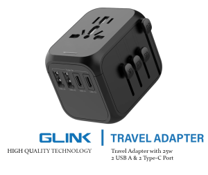 GLINK - TRAVEL ADAPTER - Zapcart Technology Qatar
