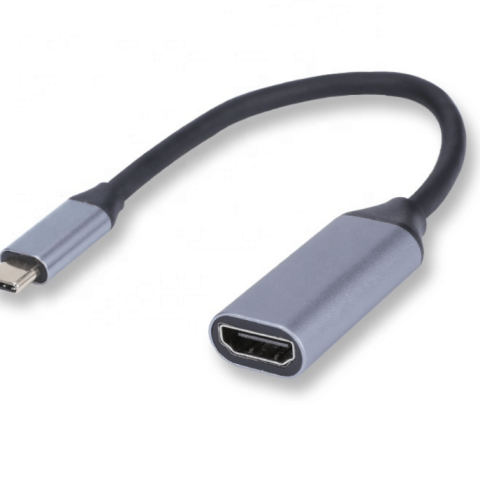 GLINK- TYPE C TO HDMI TYPE C MALE TO HDMI FEMALE (GL-007A) (CB331SR) - Zapcart Technology Qatar