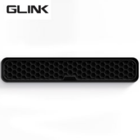 GLINK(BLACK)-KEYBOARD WRIST PAD(44.3CM X 8CM X2CM) - Zapcart Technology Qatar
