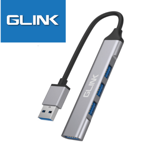 GLINK(GL-U01)-USB 3.0 TO 4 PORTS USB HUB - Zapcart Technology Qatar