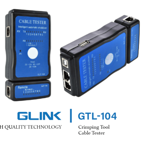 GLINK(GLT-104)-NETWORK CABLE TESTER - Zapcart Technology Qatar