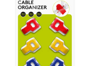 GOOBAY Cable Management 6-Piece Set with Hook-and-Loop Fastener with Loop - 70687 - Zapcart Technology Qatar