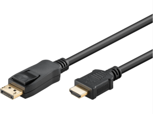 GOOBAY DisplayPort to HDMI Adapter Gold-Plated Cable - 51957 - Zapcart Technology Qatar