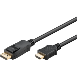 GOOBAY DisplayPort to HDMI Adapter Gold-Plated Cable - 51957 - Zapcart Technology Qatar