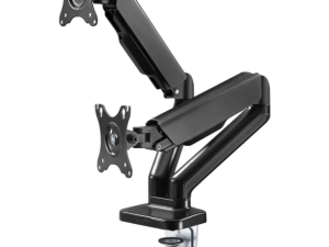 GOOBAY Double Monitor Mount with Gas Spring (17-32 Inch) - 58531 - Zapcart Technology Qatar