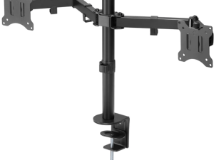 GOOBAY Dual Monitor Mount Flex for Monitors between 17" and 32" - 58529 - Zapcart Technology Qatar