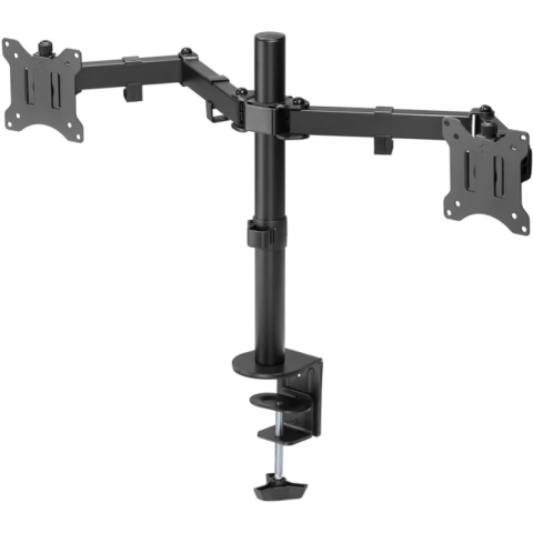 GOOBAY Dual Monitor Mount Flex for Monitors between 17" and 32" - 58529 - Zapcart Technology Qatar
