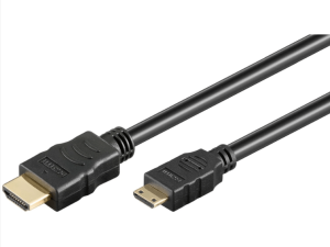 GOOBAY HDMI Male to HDMI Mini Male High Speed Cable with Ethernet - 31931 - Zapcart Technology Qatar