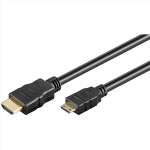 GOOBAY HDMI Male to HDMI Mini Male High Speed Cable with Ethernet - 31931 - Zapcart Technology Qatar