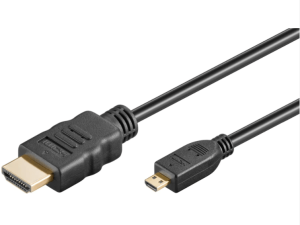 GOOBAY HDMI to Micro HDMI High Speed Cable with Ethernet - 53781 - Zapcart Technology Qatar