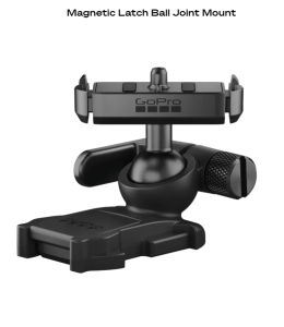GoPro Magnetic Latch Ball Joint Mount Swap mounts + switch angles with ease - Zapcart Technology Qatar