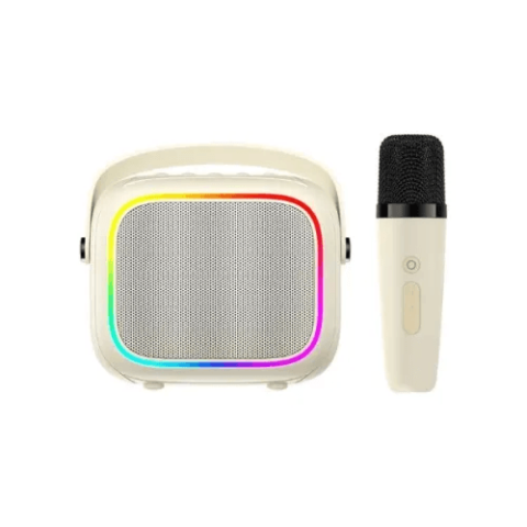 Havit SK818BT Portable Speaker Rechargeable RGB Karaoke Speaker with Wireless Microphone - Zapcart Technology Qatar