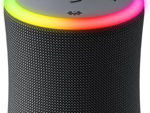 Havit SK832BT Bluetooth Speaker Black (RGB Lights, Powerful Stereo Sound, Waterproof, 1800mAh Battery, Built-in Microphone, TWS, USB, AUX, MicroSD) - Zapcart Technology Qatar